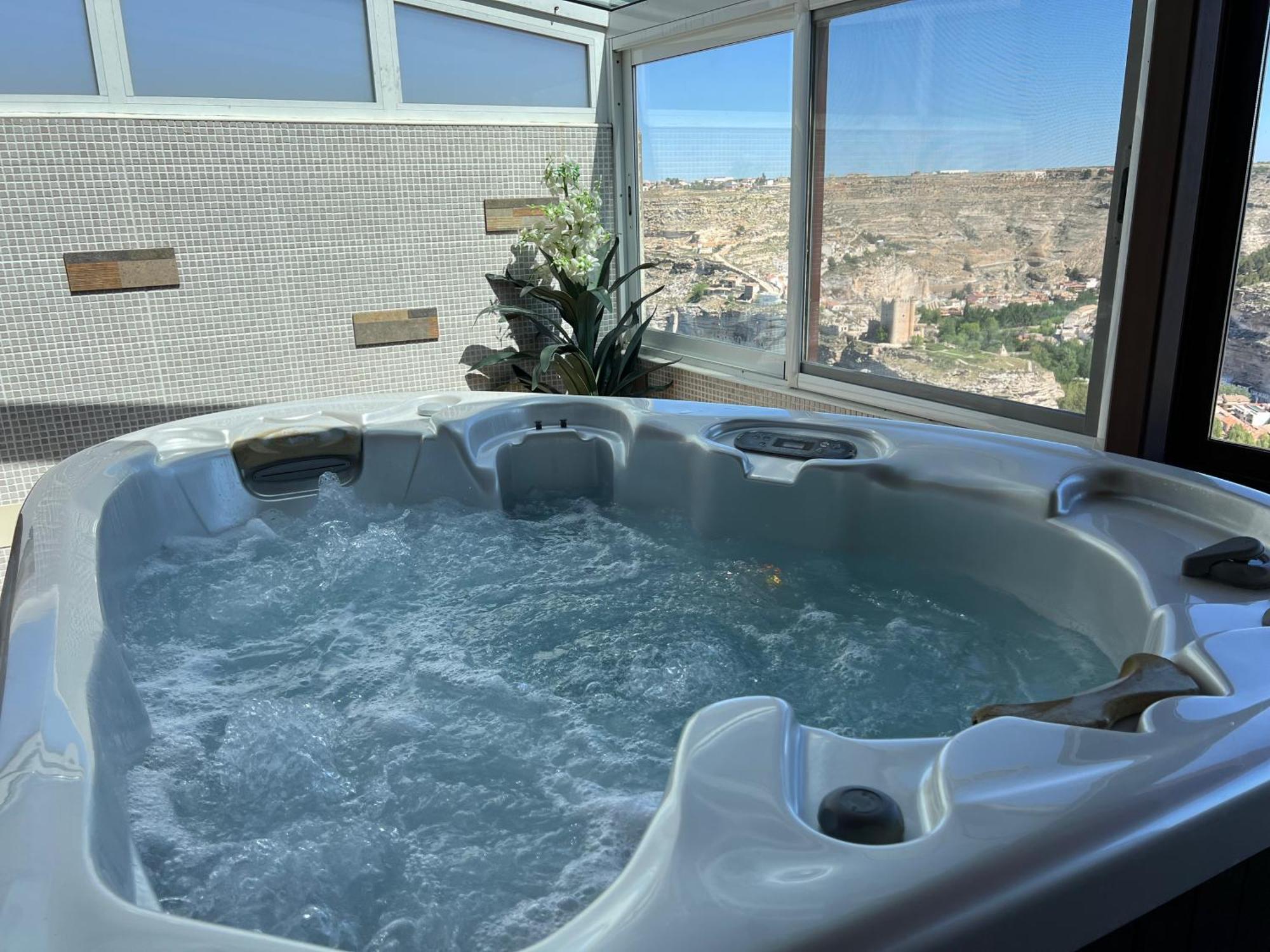 Casas Rurales Maribel - Complejo El Tejar - Apartamentos Con Jacuzzi En Alcala Del Jucar Casas del Cerro Exteriér fotografie